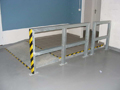 Steel handrails and staircases